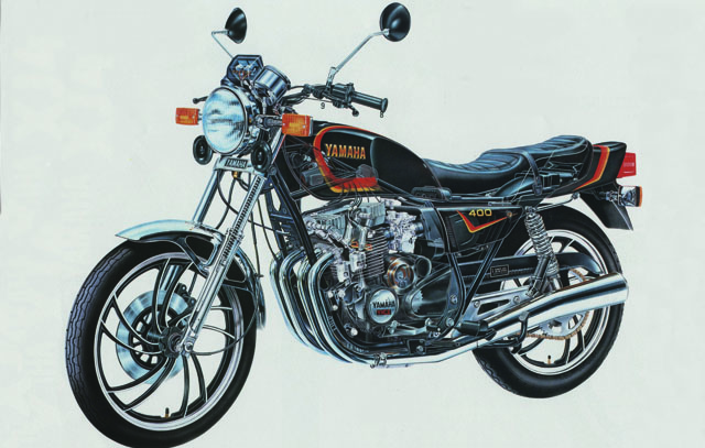 1981 Yamaha XJ 400 Seca - Moto.ZombDrive.COM