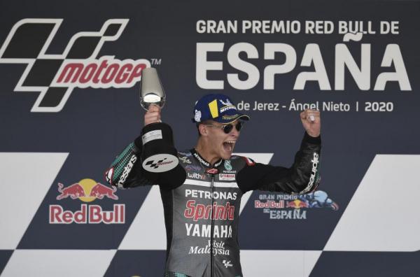 Fabio Quartararo remporte le GP d'Espagne 2020